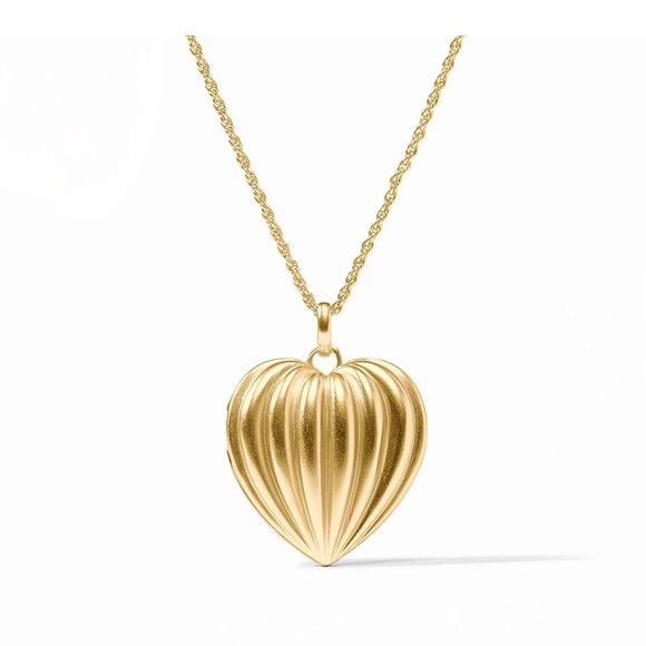 JV Puffy Heart Locket